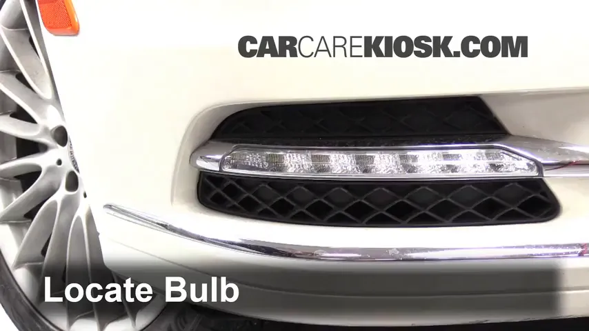 2010 Mercedes-Benz S400 Hybrid 3.5L V6 Éclairage Feu antibrouillard (remplacer l'ampoule)